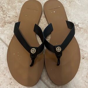Tory Burch flip flops size 8